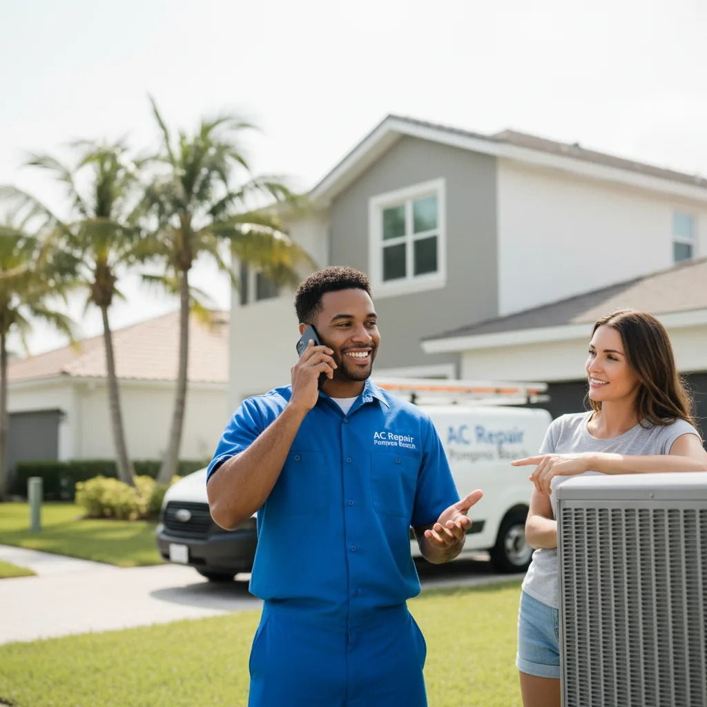 AC Repair Pompano Beach customer support in Adams Run